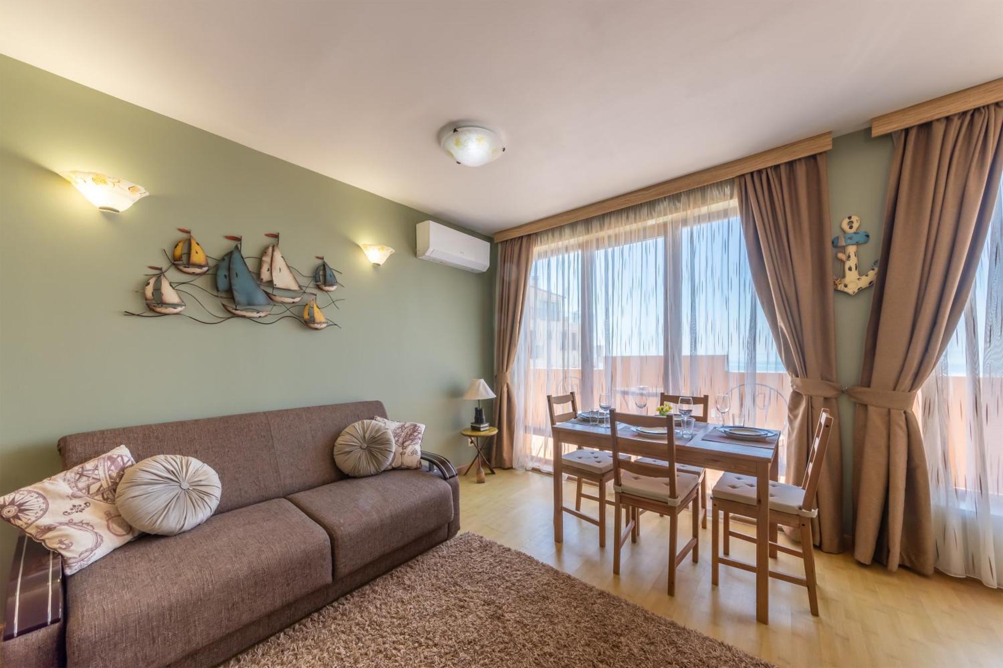 Supreme Beach Apartments Balchik Eksteriør billede